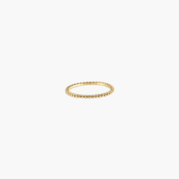Beaded Stacker Ring