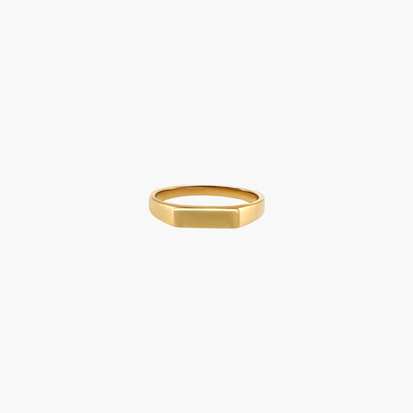Bar Signet Ring