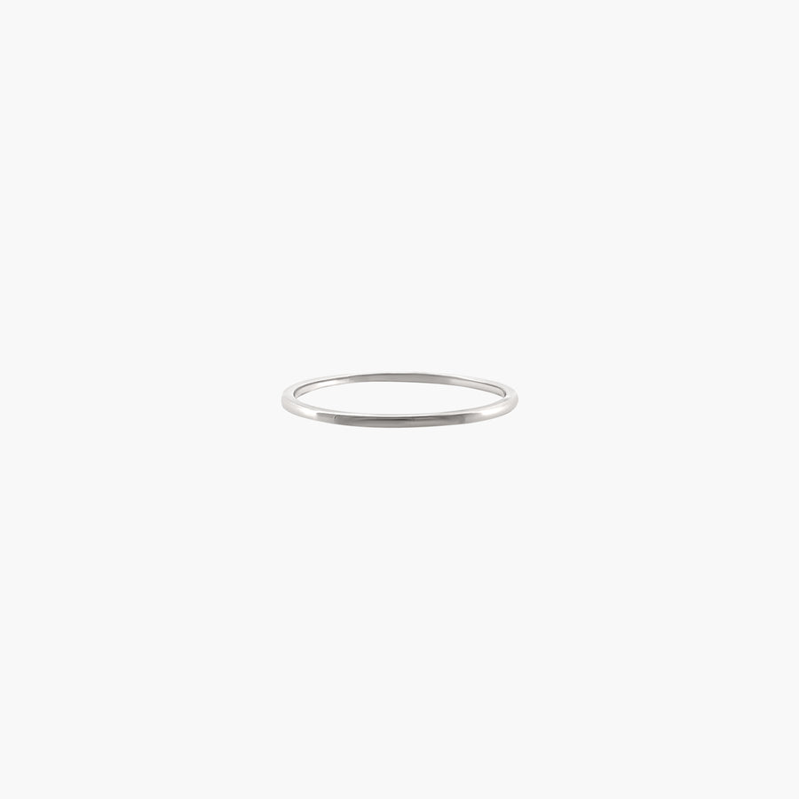 Midi Stacker Ring - Solid 9K Gold - UNPLATED
