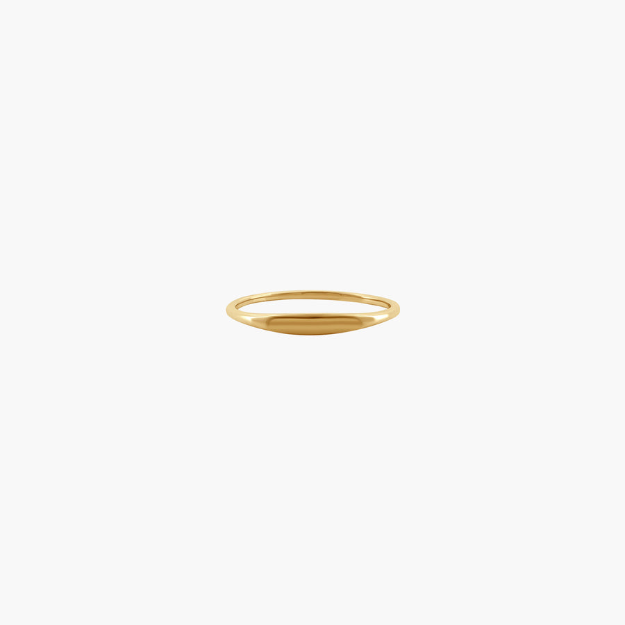 Rise Ring - Solid 9K Gold - UNPLATED