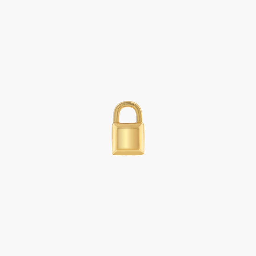 The Lock - Solid 9K Gold - UNPLATED