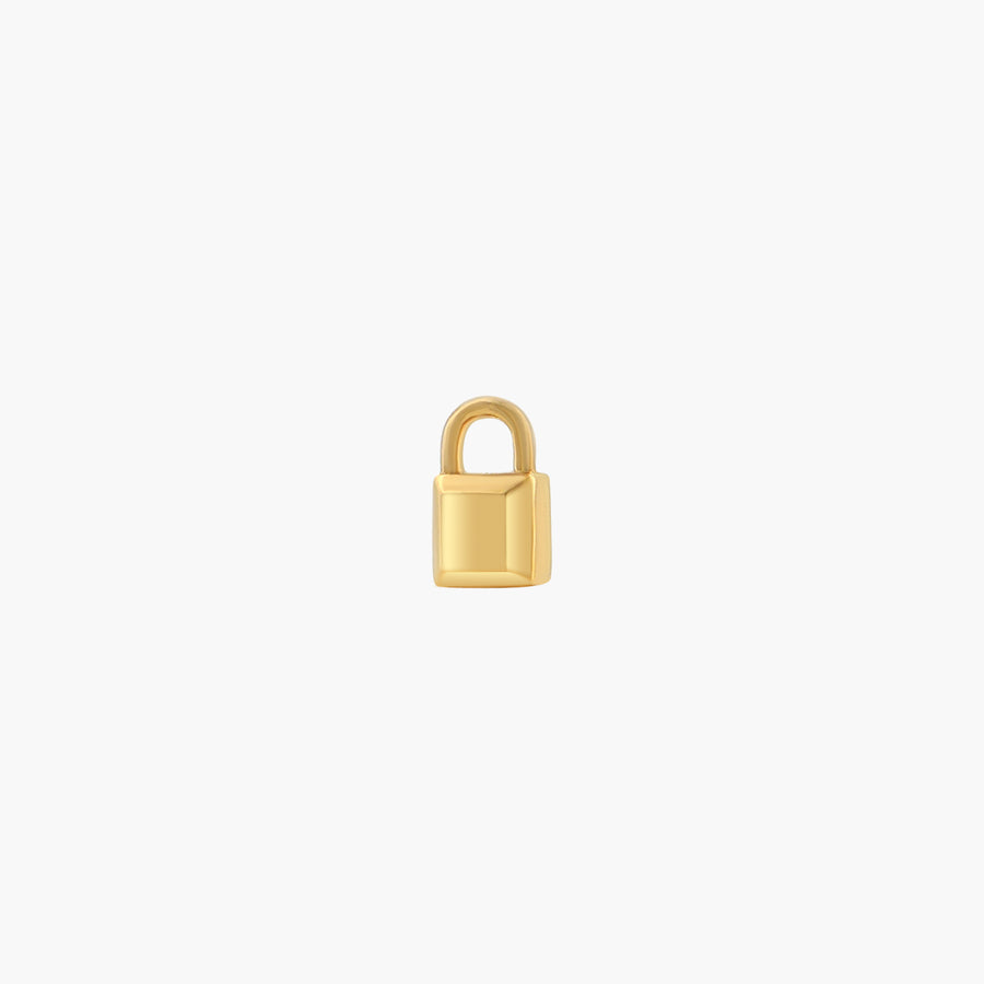 The Lock - Solid 9K Gold - UNPLATED