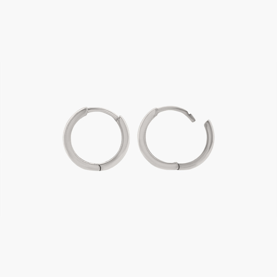 Mini Hoop Earring (single) - Solid 9K Gold - UNPLATED
