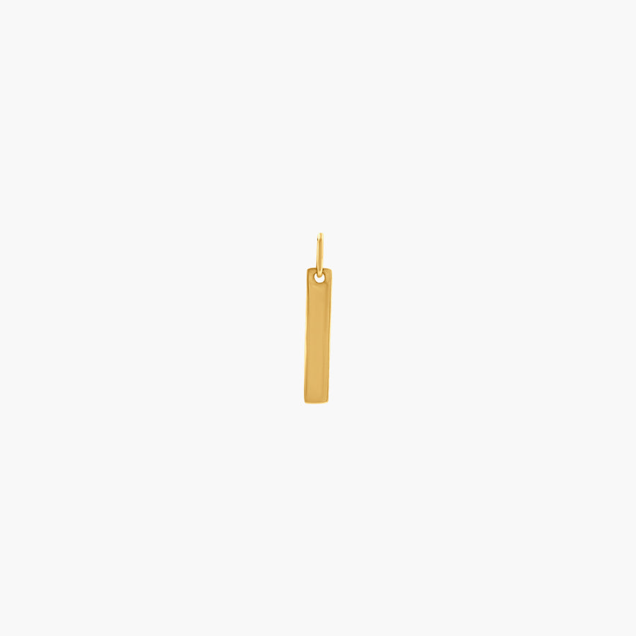 Engrave Tag - Solid 9K Gold - UNPLATED