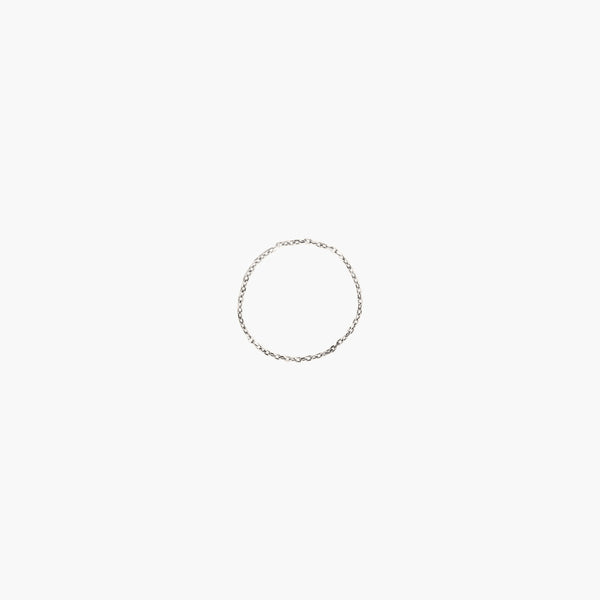 Classic Cable Chain Ring